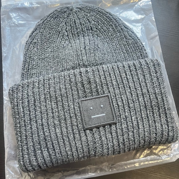 Acne Studios Accessories - Acne beanie (dark grey)
